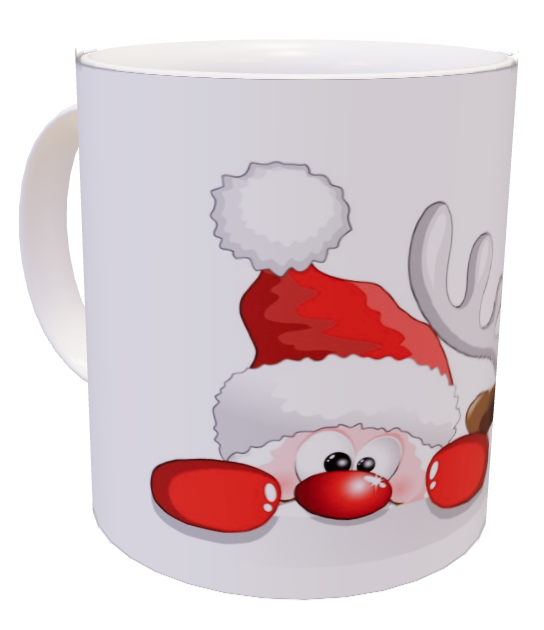 Tazza Babbo Natale e renna