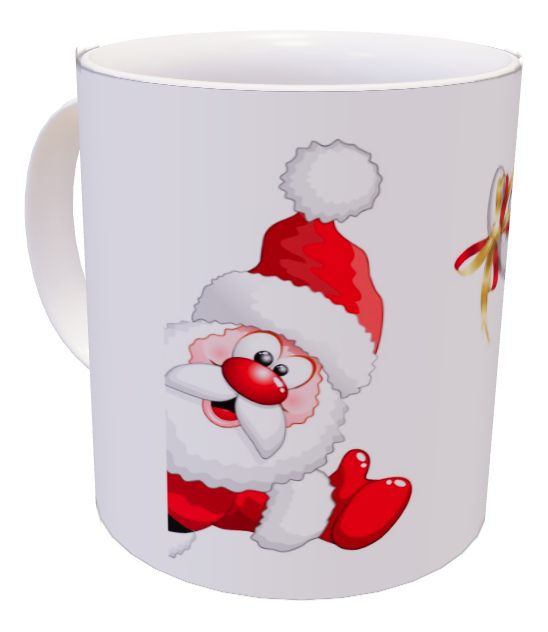 Tazza Babbo Natale e renna sorpresa