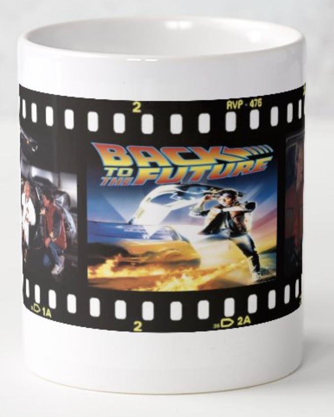 Tazza frame Back to the future