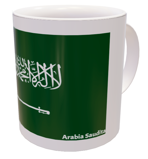 Tazza bandiera Arabia Saudita