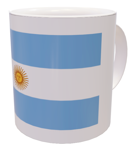 Tazza bandiera Argentina