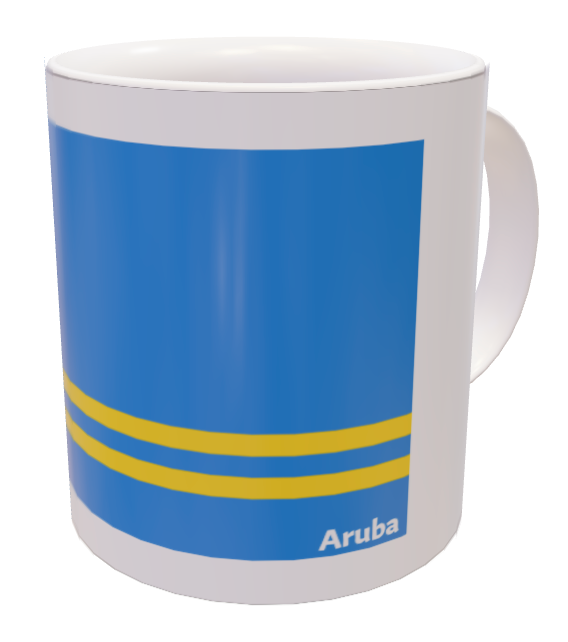 Tazza bandiera Aruba