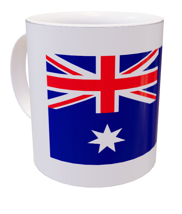 Tazza bandiera Australia