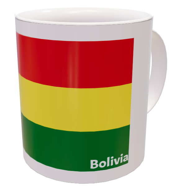 Tazza bandiera Bolivia