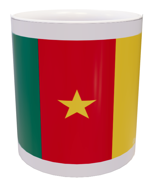 Tazza bandiera Camerun