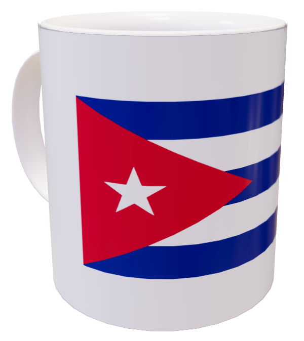 Tazza bandiera Cuba