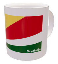 Carica l&#39;immagine nel visualizzatore di Gallery, Tazza bandiera Seychelles
