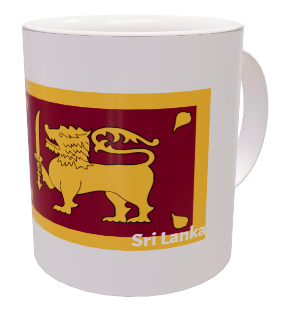 Tazza bandiera Sri Lanka