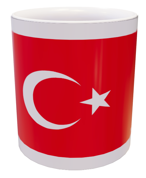 Tazza bandiera Turchia