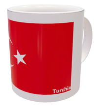 Load image into Gallery viewer, Tazza bandiera Turchia
