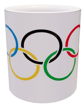 Carica l&#39;immagine nel visualizzatore di Gallery, Tazza bandiera giochi olimpici
