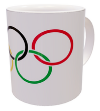 Carica l&#39;immagine nel visualizzatore di Gallery, Tazza bandiera giochi olimpici
