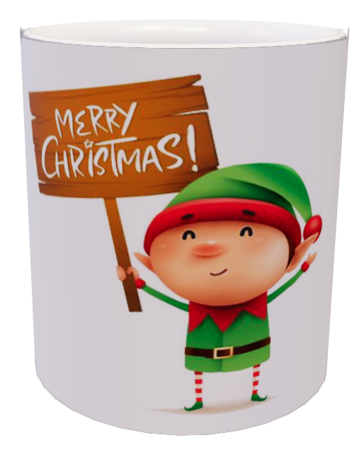 Tazza Elfo Merry Christmas