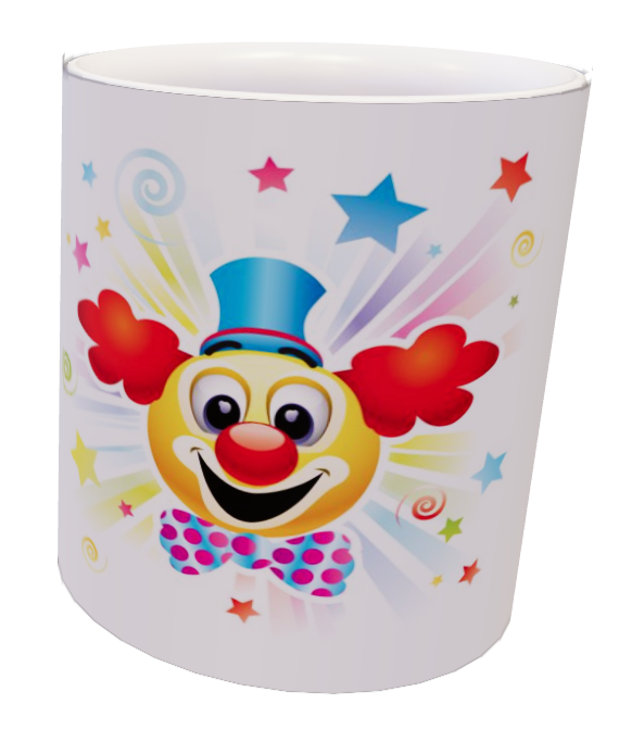 Tazza emoji clown