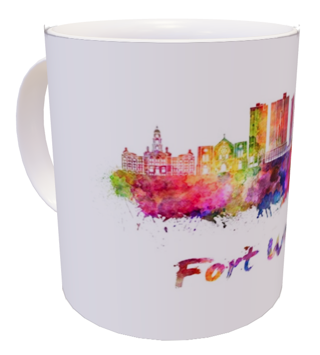 Tazza skyline Fort Worth