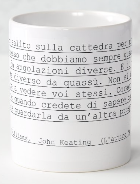 Tazza frase L'attimo fuggente 2