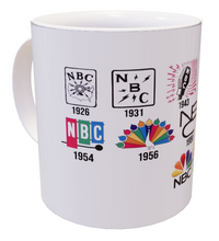 Load image into Gallery viewer, Tazza NBC logo history
