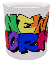 Carica l&#39;immagine nel visualizzatore di Gallery, Tazza graffiti NY color
