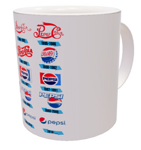 Carica l&#39;immagine nel visualizzatore di Gallery, Tazza Pepsi logo history
