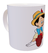 Load image into Gallery viewer, Tazza Pinocchio seduto &amp; Grillo
