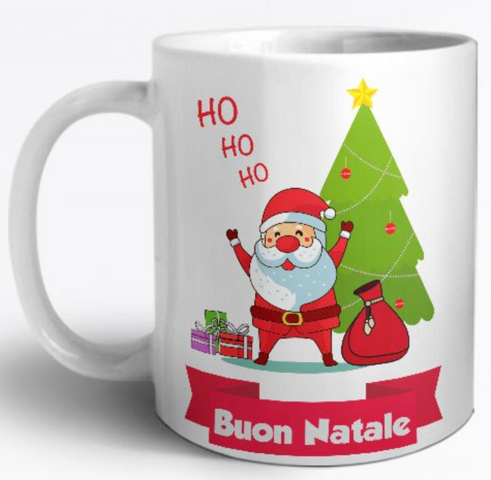 Tazza Babbo Natale ho ho ho